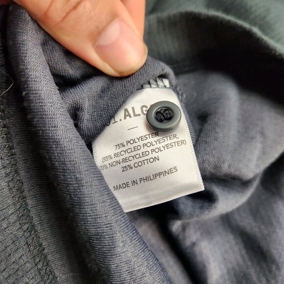 Mens 01.Algo Performance Henley size XL UV Quick Dry Long Sleeve Thermal Shirt - Picture 7 of 8